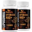 1300 MG Liposomal NAD+ תוסף | ההרחבה הגבוהה ביותר | Purest NAD Supplemet to Boost NAD+ תגית: Boosting NAD+ תוספת של Aging Defese, Energy cell, Longevity