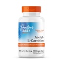 הרופאים הטובים ביותר Acetyl-L-Carnitine, תומכים ב- Mental Focus & alertness, Non-GMO, Gluten Free, Soy Free, Vegan 120 Veggie Caps