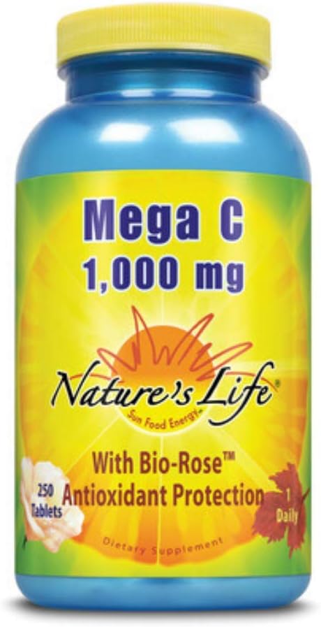 החיים בטבע Mega C 1000 | 250 ct