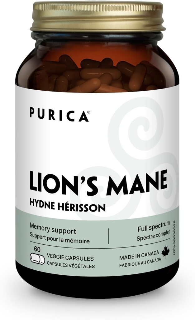 שם הסרטון: Lion's Mane Micronized Mushrooms, 60 קפסולות טבעוניות - מקדם בריאות קוגניטיבית - Focus and Memory Support