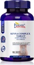 (8 Pack) Esmond Natural: Senna Complex Tablet - לימון וירוק תה (Bowel Health, ניקוי וסדירות), GMP, מוצר טבעי Assn Certified, Made בארה"ב - 620 מ"ג, 480 טבליות