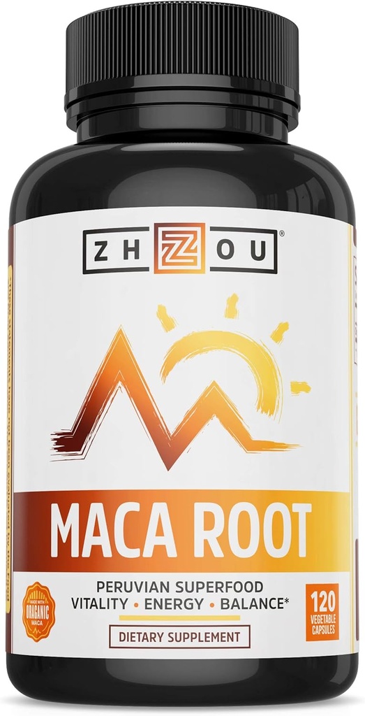 ג'ואו מקה שורש | תוספי מזון לגברים ונשים | Boosts Energy