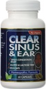 Clear מוצרים הומאופתי פורמולה, Sinus and Ear, 60 Count