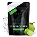 Cerus Performance Electrolyte אבקת - קוקוס Lime Flavor, 30 משרתים, Zero Sugar, קוקוס מים ופירות אמיתיים עבור אנדורנס ושיקום