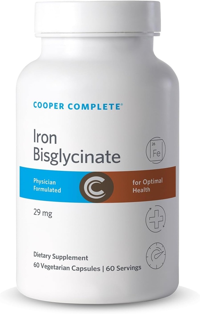 Cooper Complete Iron Bisglycinate חבילה של 1