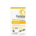 Genexa Babys ויטמין D נוזלי טיפות לתינוקות, Baby & טודלר | תמיכה בפיתוח צמיחה ועצמות | Delicious Organic Vanilla Flavor | אורגני מוסמך, Gluten Free, & Non-GMO | 90 משרתים
