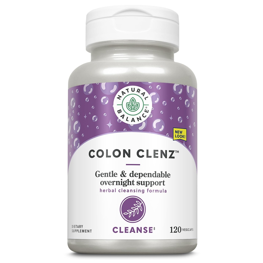 הורמון האיזון הטבעי קלנץ | Herbal קול נקיזה, Detoxse, and Digestive Health Supplement - Gentle andתלוי Overnight Formula - 60 יום ערבות (120 משרתים, 120 VegCaps)
