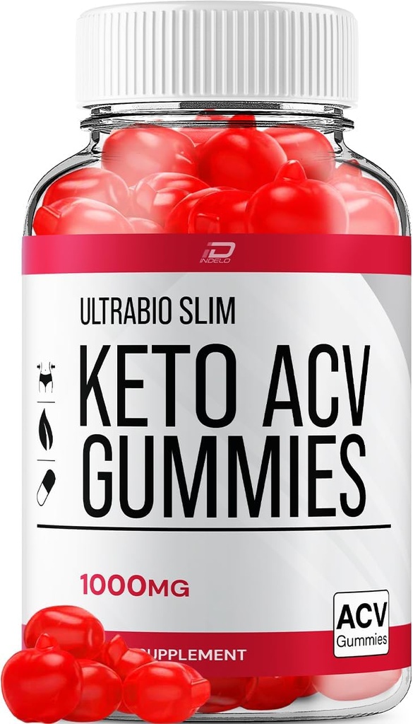 Ultra Bio Slim Keto Plus ACV Gummies Dietary תוסף - UltraBio Slim Keto Apple Cider Vinegarmies ביקורות, מקסימום עוצמה bioSלימוזינה עבור ניהול משקל מתקדם (1 Pack - 60 חניכיים)