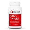 פרוטוקול Ortho Thyroid - תומך בתפקוד Thyroid בריא * עם Ashwagandha, Zinc & Selenium - Non-GMO & כשר - 90 Veg כמוסות