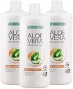 LR Lifetakt Aloe Vera שתיית גל Peach Flavour Health Care Women Men Drink Every Day Natural Treatment Set of 3-1000 מ"ל