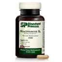 תהליך סטנדרטי Niacinamide B6 - תמיכה אנרגיה metabolism & Nervous מערכת בריאות - איידס זרימת דם ובריאות העיכול עם Niacin & ויטמין B6 - non-Dairy - 90 קפסולות