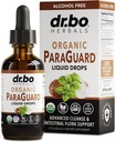 ParaGuard Cleanse Liquid Organic Detox - Organic Intestinal Guard Formula Supplement for Humans with Black Walnut Wormwood Clove & Oregano Tincture - Natural Herbal Intestine Body Gut Cleanser 2 oz