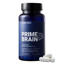 BONE SCIENCE - פריים Brain Supplement - Nootropic for Focus, Memory & Cognitive Performance, with Alpha GPC, L-theanine & גינקו בילובה, טבעוני - 60 קפסולות