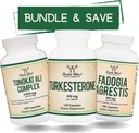 תוספת עץ כפולה טונגקאט עלי, Fadogia Agrestis, ו- Turkesterone Bundle - Ultimate Male Health Bundle for אתלטיקו