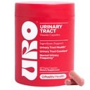 O Positiv URO Urinary Tract בריאות תוספת לנשים, 60 הרוזן (Pack of 1) - ויטמין תמיכה שתן עם פלחי קריין שלמים, D-Mannose, & ויטמין C - טבעוני וגלוטן חינם חינם חינם חינם חינם
