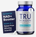 TRU NIAG PRO NAD+ תוספת עבור אנטי Aging ו- Cell Regeneration, 2 x 500 מ"ג פטנט Niagen, 30 משרתים | תמיכה ב- Cell Energy | Nicotinamide Riboside (NR) תוספי מזון יומיים לגברים ונשים