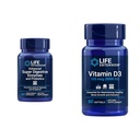 Life Extension 60-Count Super Digestive Enzymes & 5000 IU ויטמין D3 קפסולות עבור Digestion, Bone, Brain, Immune Health