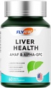 Liver Health, non-Milk Thistle Formula Detox & Fix, Liver Support Made in USA, NADH & Alpha-GPC, PQQQ, L-theanine, Stay Up Late Recovery, 60 טבליות