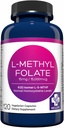 MD Life L-Methylfolate 15 מ"ג תוסף - Professional-Grade Active L Methylfolate תוסף - 120 קפסולות - L-Methylfolate 15 מ"ג - כוח מקסימלי MTHFR W / Essential Amino Acids