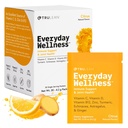 TRULEAN Everyday Wellness Shot אבקת - Turmeric, ג'ינג'ר, ויטמין C, Immunity & Immune Support Supplement - No Artificial Ingredients, No Sugar & Gluten Free - 30 Packets Citrus Flavor