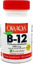 Ola Loa ויטמין B12 sublingual Cherry Dietary תוסף - hydroxyCobalamin, Active Folate, פורמולה טבעונית - לקדם את האנרגיה של הגוף שלך, עצב ותמיכה במוח - 60 טבליות