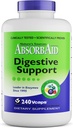 AbsorbAid Digestive Enzy 240 vCaps, פרובנס כדי להגדיל את Absorption Vital Foodsent על ידי עד 71%