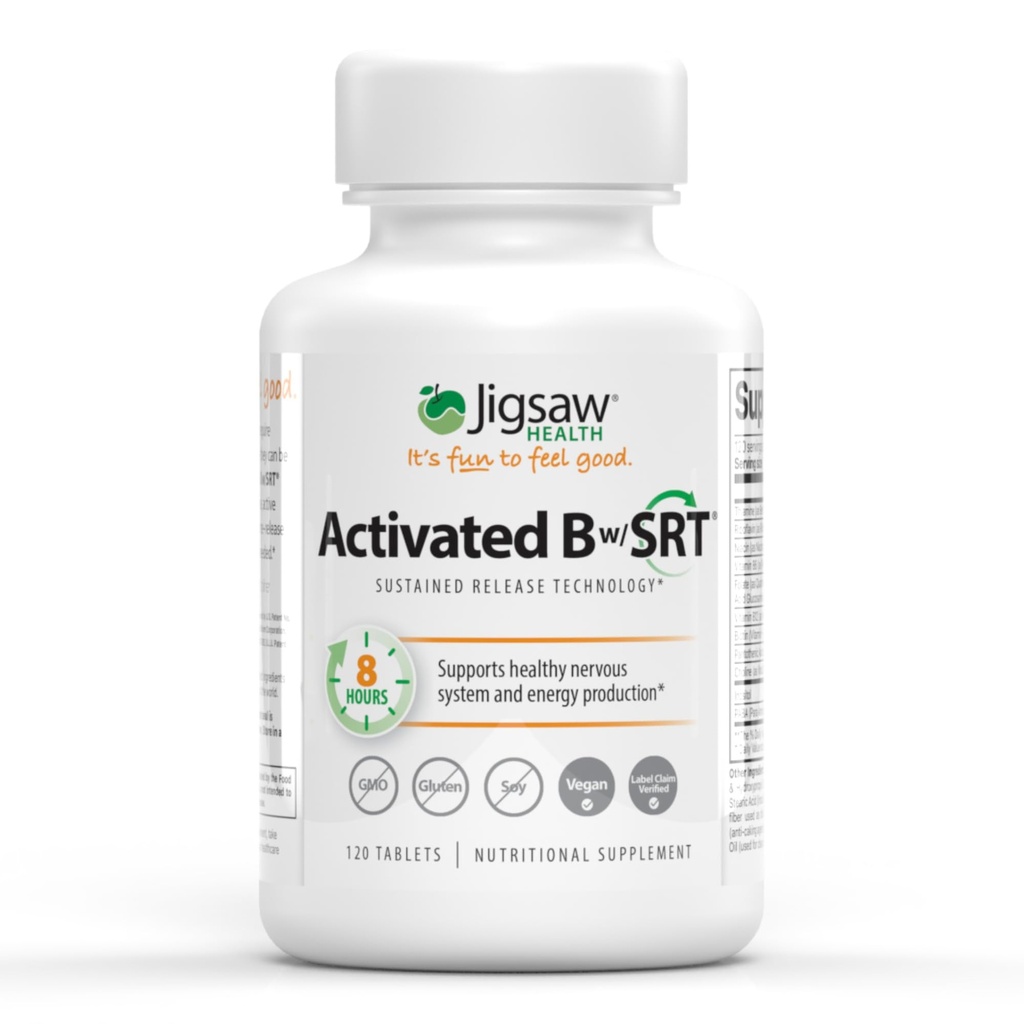 Jgsaw Health מופעל B W/SRT | תומך במערכת העצבים בריאה ובייצור אנרגיה