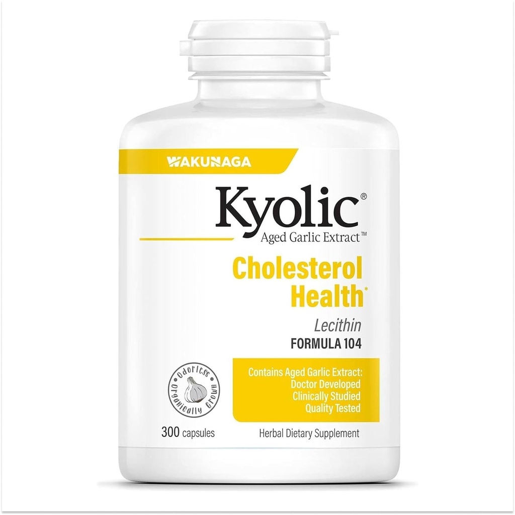 Kyolic Age Garlic Extractation 104, Cholesterol Health