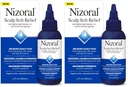 Nizoral Scalp Itch Relief נוזל - Relieves Scalp Itch ו Soothes, Calms וhydrtes עם כוח מקסימלי Anti-Itch רפואה (Hydrocortisone 1%), 2 Fl Oz (Pack of 2)