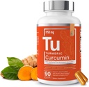 יסודות חיוניים Turmeric Curcumin - Joint, Heart & Brain Support - עם Bioperine עבור הגדלת Absorption 1950 מ"ג - 90 קפסולות