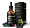 Mt. Angel ויטמינים - B12 Essential tri - טיפות משנה טבעוניות עם High-Potency Methyl B12, B6 & Folate - Easy Absorption - Non-GMO, Made in USA