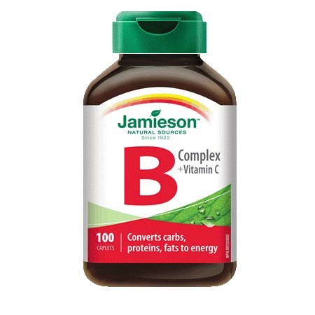 ג'יימיסון מעבדות B מורכבות עם ויטמין C-100 caplets Brand