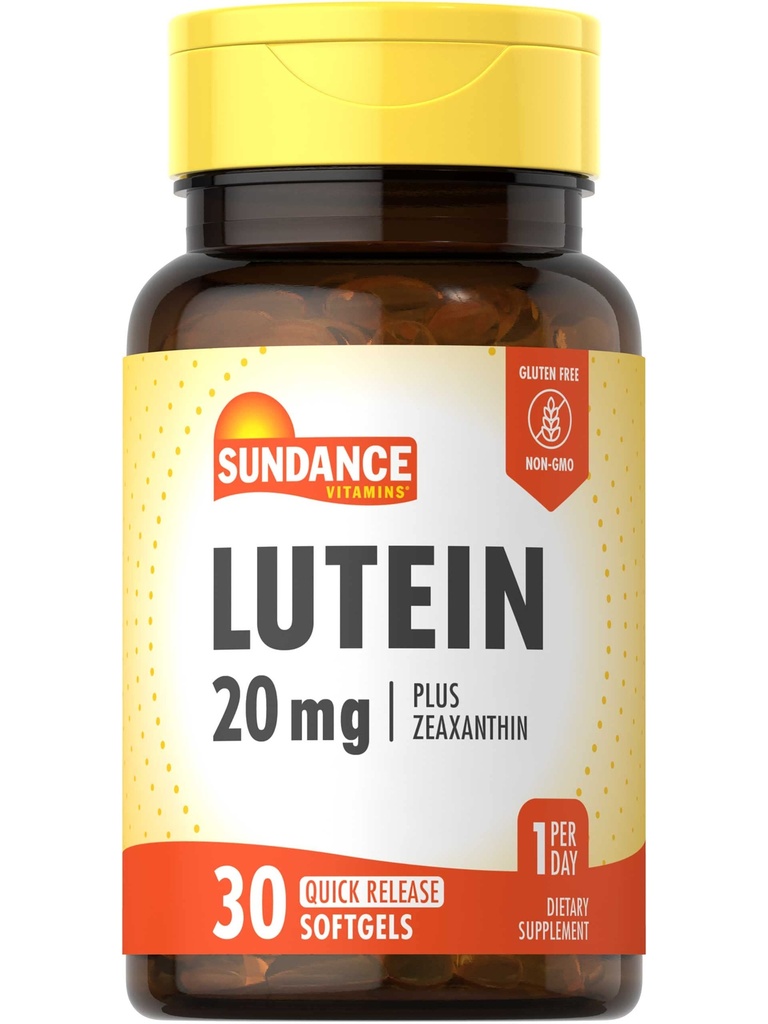 Sundance Lutein 20mg | 30 Softgels