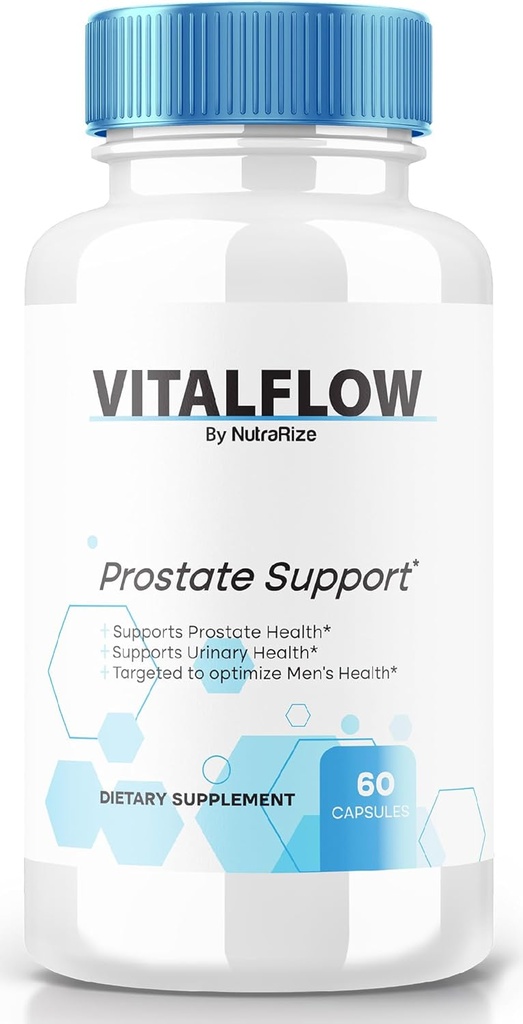 AcalFlow קפסולות, VitalFlow Advanced Prostate Support פורמולה רשמית All-Natural Formula to Regain Control, Max Power Pills to Support Total Health, Vital Flow Reviews (60 קפסולות)