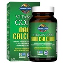 גן החיים Raw Calcium תוסף עבור נשים וגברים - קוד ויטמין עשוי ממזונות שלמים עם Magnesium, K2, ויטמין D3 ו- ויטמין C בתוספת Probiotics for Digestion, 120 קפסולות