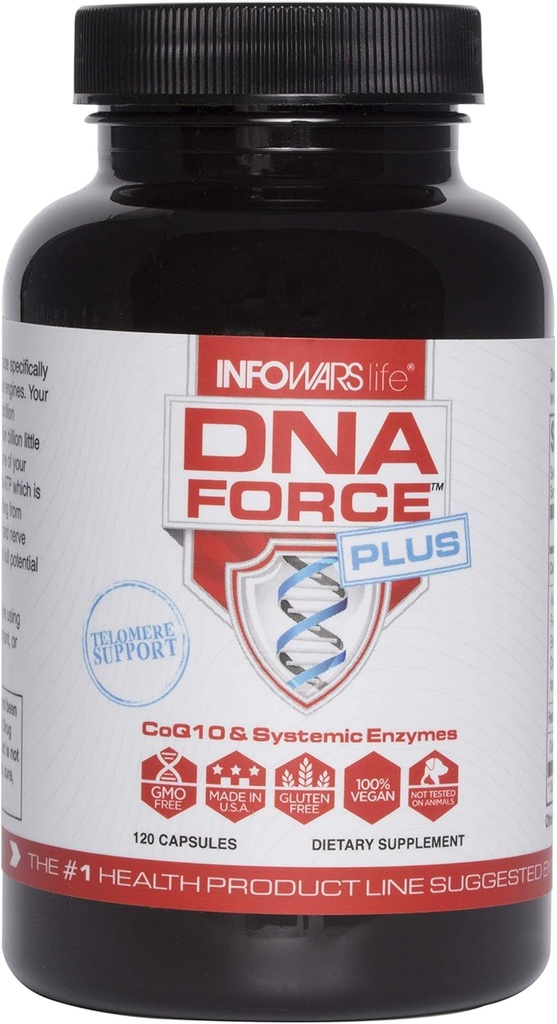Datawars Life DNA Force Plus (120 קפסולות) - אופטימיזציה אנרגיה עם CoQ10 & BioPQQQ