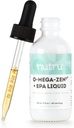 O-Mega-Zen3 +EPA טבעוני אומגה 3 DHA EPA נוזל תוספת - Algal אומגה3 Essential Fatty Acids - 2 Fl Oz