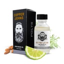 Copper Johns Premium Beard Oil for Men - פורמולה טבעית עם Jo Joba & Castor Oil - Light Weight non-Gry Beard Moisturizer - Softens, Hydrates & Tames Frizz - Polys-Bergamot & Cherry Al 1 ozy Beard Moisturizer
