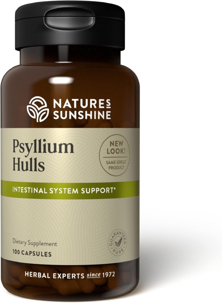 Nature's Sunshine Psyll, 100 קפסולות | תמיכה של המערכת האורגנית היא גבוהה ב-Soluble סיבים אשר Facilitates את התהליך של חיסול פסולת