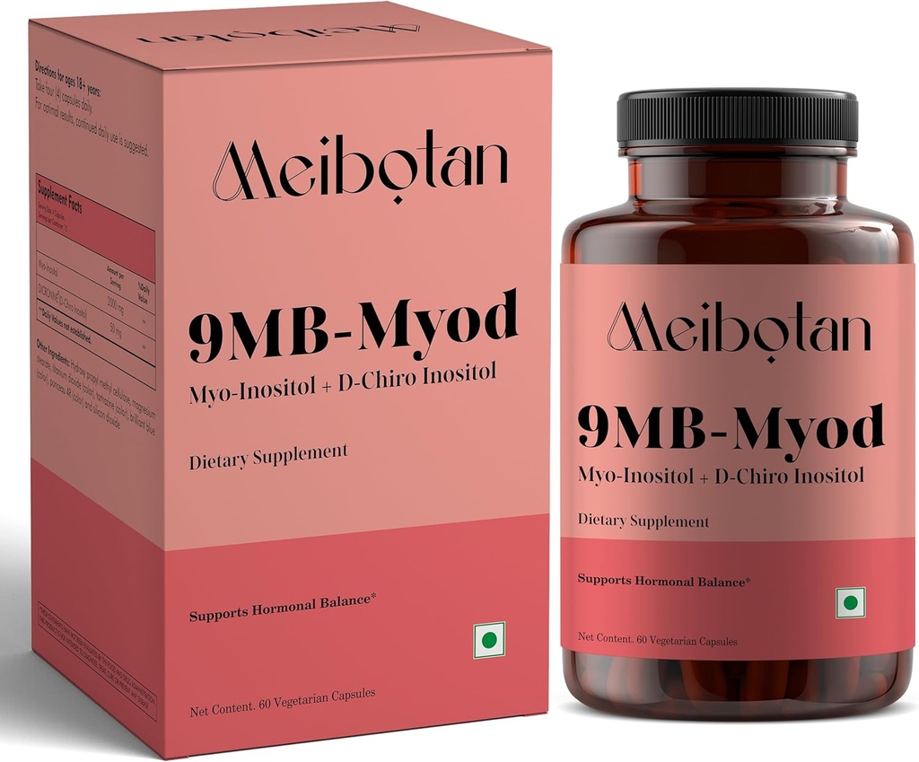 PCOS PCOD תוסף Myo-Inositol & D-Chiro Inositol