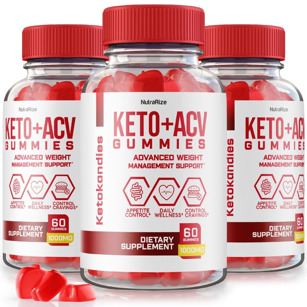 NutraRize (Pack of 3 KetoKandies Keto+ACV) חניכיים לירידה במשקל, תוסף כוח מקסימלי, Keto Kandies ביקורות (180 חניכיים)