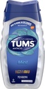 TUMS Ultra Power Chewable Antacid Tablets for Heartburn Relief, Pepperנט - 72 הרוזן