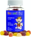 מסטיקמי קינג ויטמין-D תוסף, Strawberry/Lemon/Orange/Grape/Cherry/Grapeפרי, 60 Count