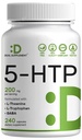 תוספת של 5-HTP 200 מ"ג פרי המשרתת, 240 קפסולות, 98% אפריקני Derived Griffonia Seed לחלץ | 4 ב 1 פורמולה | Plus Active L Theanine, L Tryptophan, & GABA | חיזוק תוספי תמיכה