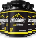 NutraRize (Pack of 5 Endoboost for Men - (Official) Endoboost Performance, תוספים, קפסולות, Endoboost Reviews for Mens Health Pills Pro Formula (300 קפסולות)