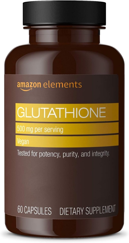 רכיבים Glutathione 500 מ"ג 60 קפסולות