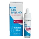 Eosera Ear Pain MD® - 4% Lidocaine אוזניים טיפות עבור הקלה מקסימלית כאב כאב כאב הקלה - טיפול מהיר, Numbing אוזניים כאב עבור מבוגרים וילדים (12.5 mL)