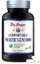 Dr.Brian Mastic Gum 1000 מ"ג טבעי פורמולה תומכת בריאות מעיים Gastro, Digestive & Immune System - Stomach, Duodenal & Oral Health | Non-GMO, Gluten Free (120 קפסולות צמחוניות)