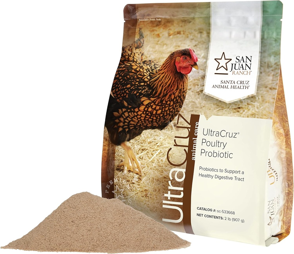 UltraCruz Poultry Probiotic; 2 lb, בראון