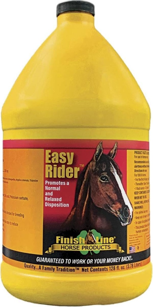 האותיות הקטנות של Line Easy Rider Equine תוסף 128 oz